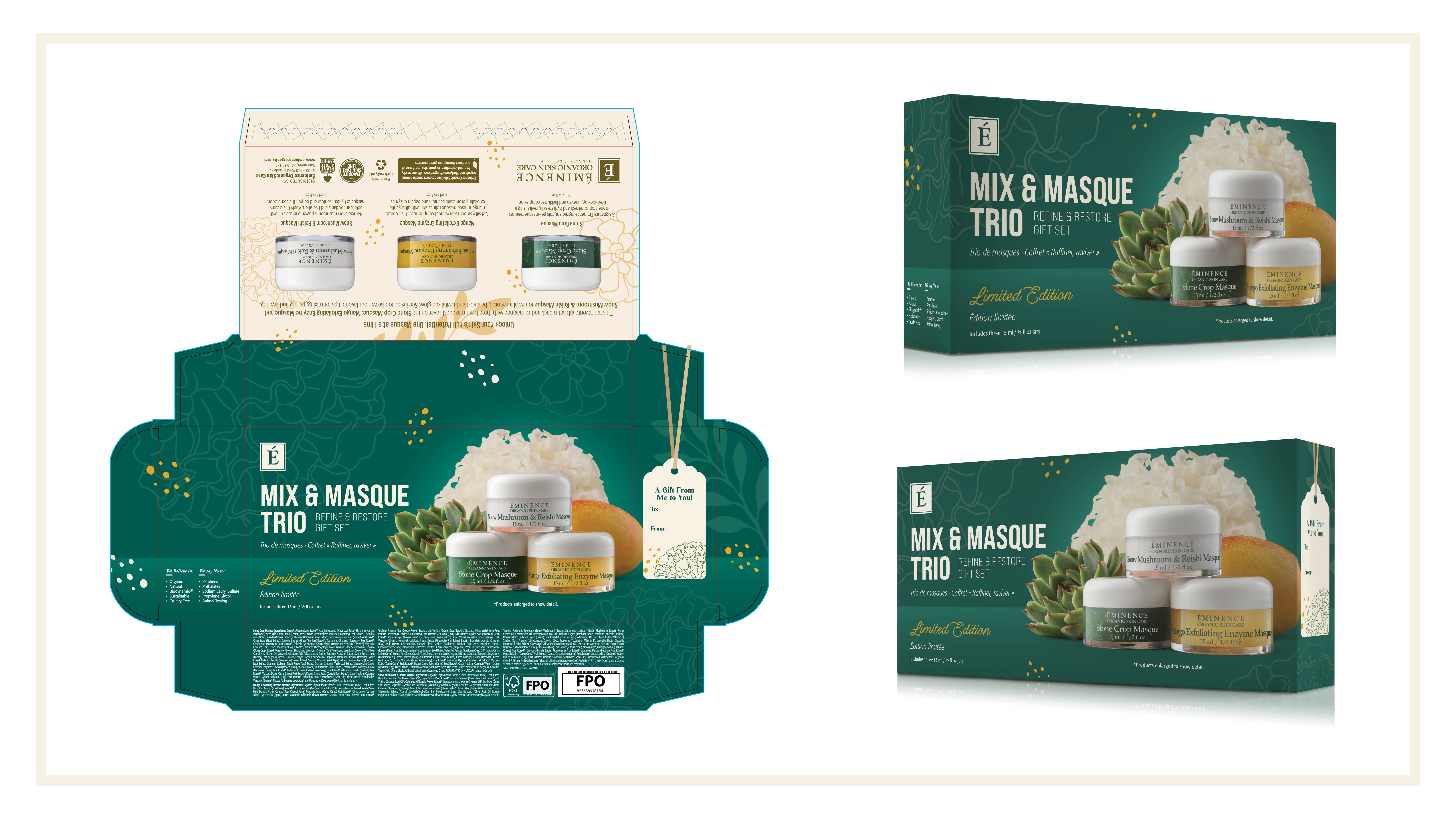 Eminence Organic Skin Care Project Board